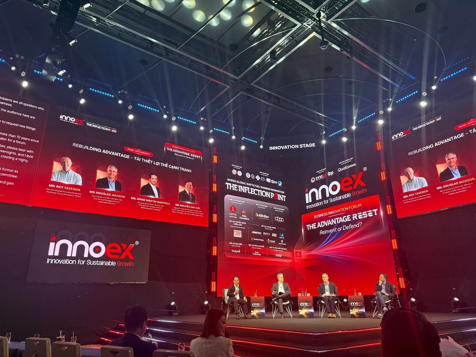 Phiên thảo luận tại Innovation Stage trong khuôn khổ InnoEx 2026.